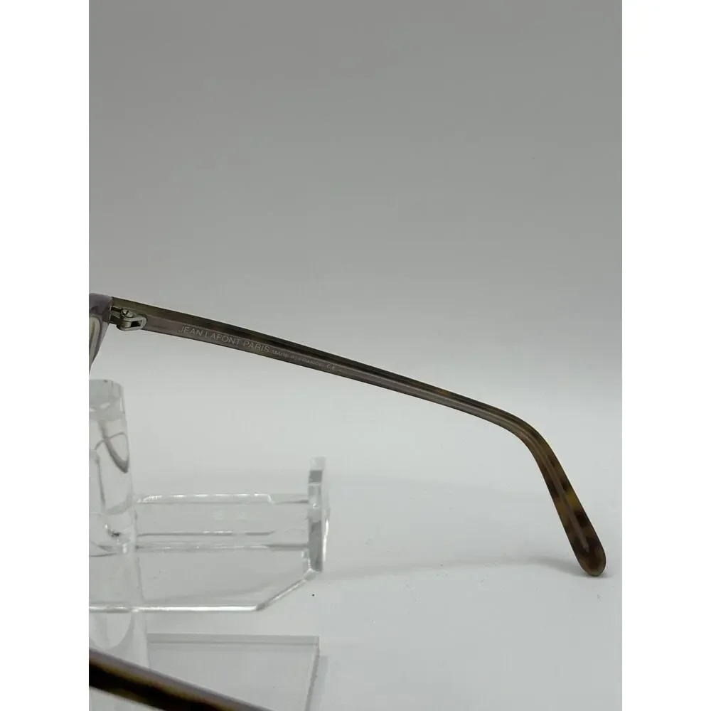 Jean Lafont Paris Eyeglass Frames Brown Tortoise Oval France Optical